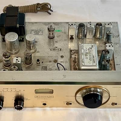1960's HH Scott LT-110 Vacuum Tube Stereo Multiplex Tuner Silver Faceplate image 5