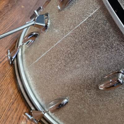 Slingerland 20x14 Bass Drum 1970s - Silver Sparkle image 11