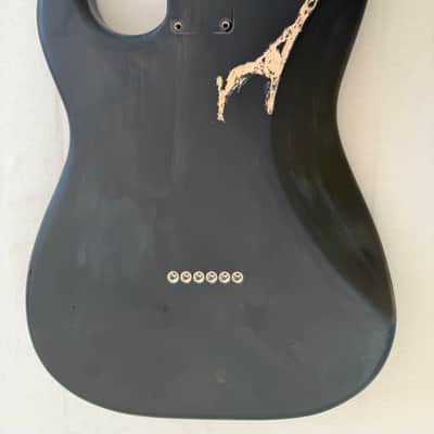 Fender Stratocaster Body (Japan) 2008 - Black Relic image 2