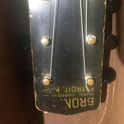 Bronson H929 1958 - Tobacco Sunburst image 4