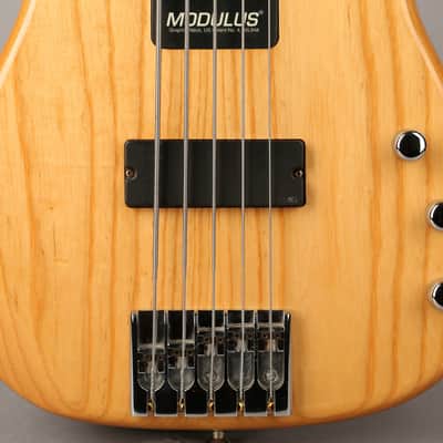 Modulus Quantum Five-String 1993 - Natural Ash w/OHSC image 5