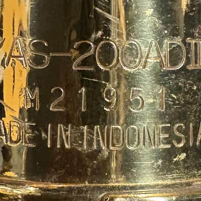 Yamaha Alto Saxophone Model: YAS-200ADII Advantage image 7