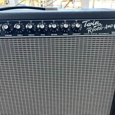 Fender '65 Vintage Reissue Twin Reverb 2x12" 85W Combo Amp mid 2010s image 5