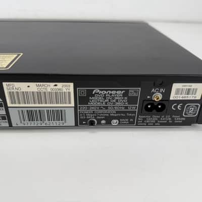 Pioneer DV-360 DVD Player With Original Box - Remote Control - Manual image 10