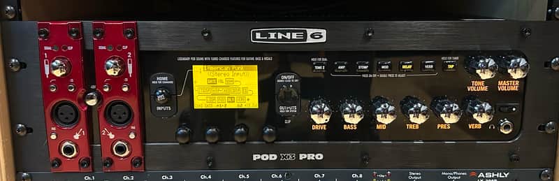 Line 6 POD x3 Pro Rackmount Multi-Effect and Amp Modeler (1 of 2) image 1