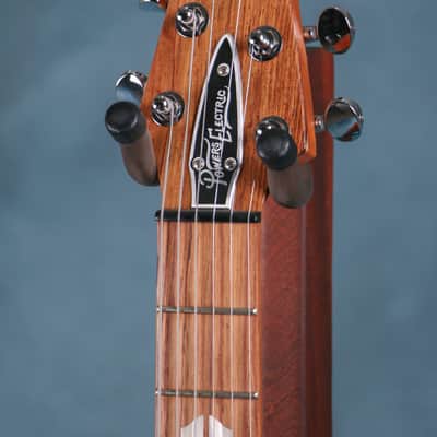 Powers Electric A-Type PF42 CamTail Electric Guitar - Turquoise Metallic - A550 image 5