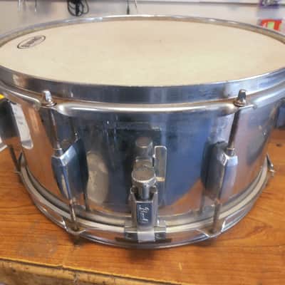 pearl  steel snare drum (90's) image 3