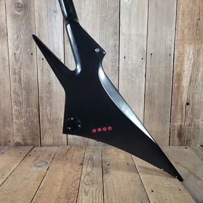 Hondo Death Dagger 1980s Refinished with original hard case - Black image 3