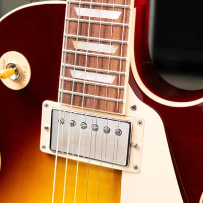 Gibson Les Paul Standard 50s Figured Electric Guitar - Iced Tea with Hardshell Case image 8