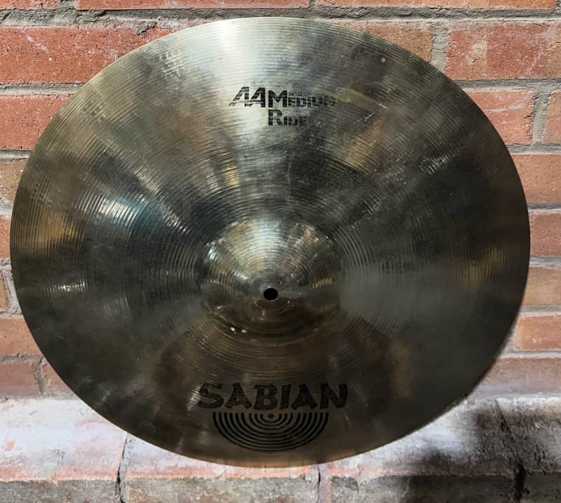 Sabian 20" AA Medium Ride Cymbal 1985 - 2001 - Brilliant image 1