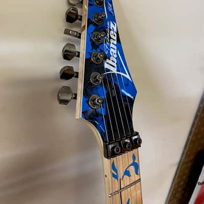 Ibanez JEM77P-BFP Steve Vai Signature 2015 - Present - Blue Floral Pattern image 5
