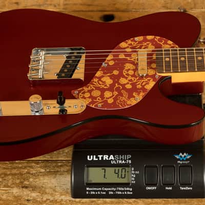 Fender Limited Edition Raphael Saadiq Signature Telecaster - Rosewood - Dark Metallic Red image 10