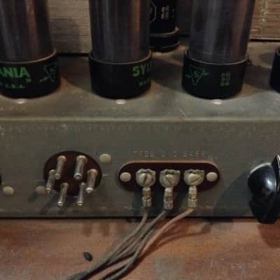 HAMMOND ORGAN JR 20 TONE-CABINET W/OIL VERB"& QUAD MAIN FRONT-”SPKS&1x12"TOP DOWN-THROW $395 image 8