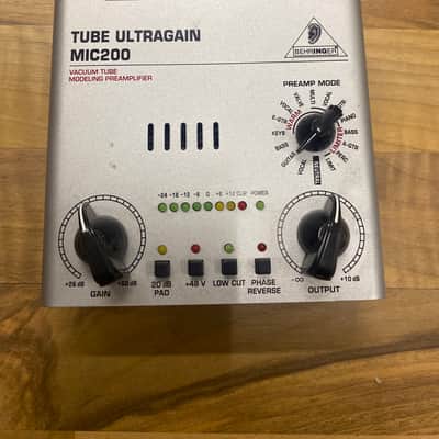 Behringer MIC200 Tube Ultragain Vacuum Tube Preamp Non Functioning (Discontinued) – For Parts / Repair image 2