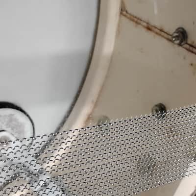 Ludwig No. 900 Super Classic 5.5x14" 8-Lug Snare Drum with P-87 Strainer, Keystone Badge 1960 - 1966 - White Marine Pearl image 11