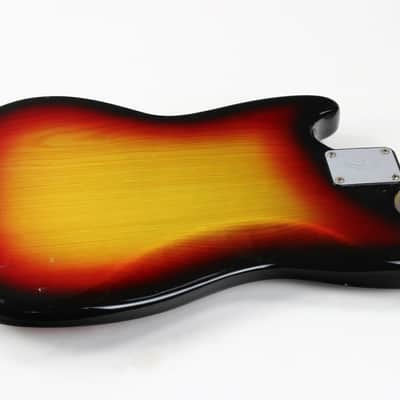 1978 Fender Mustang Sunburst Vintage Electric Guitar w Original Hard Case & Strap image 19