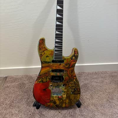 Jackson Super Strat 2000’s - Multi colored image 1