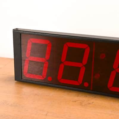 Masterclock TCD44 Time Code Display Studio Clock (NO POWER SUPPLY) CG01UXH image 3