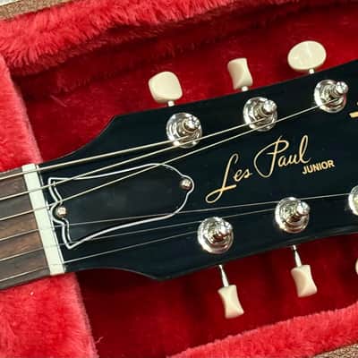 Gibson Les Paul Junior P90 Double Cut Ebony New Unplayed Auth Dlr 7lbs1oz #104 image 18