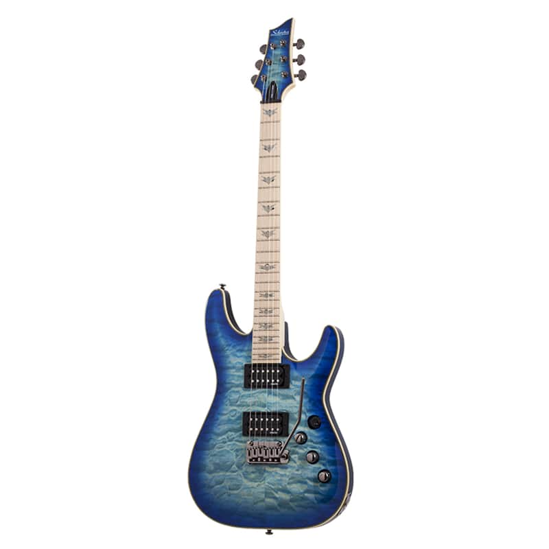 Schecter Omen Extreme-6-TR-M Ocean Blue Burst | Reverb