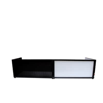 ProX DJ Facade BLACK Frame with White & Black Scrims Package + Carry Bag image 5