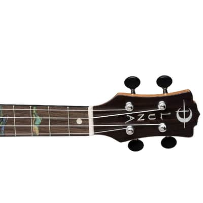 Luna High Tide Tenor A/E Zebrawood Ukulele image 4