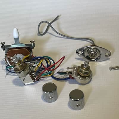 2023 Era Korean Charvel San Dimas Pro Mod Style 1 Guitar Complete Electronics Volume Pot Jack image 1