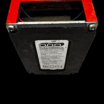 DOD Compressor Sustainer FX80B 1985 - 1996 - Red X6696 image 4