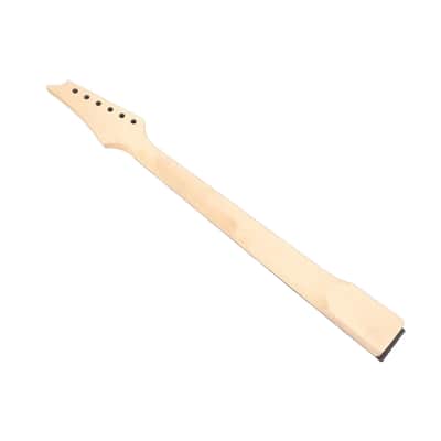 Maple Guitar Neck, 24 Frets Rosewood Fingerboard image 5