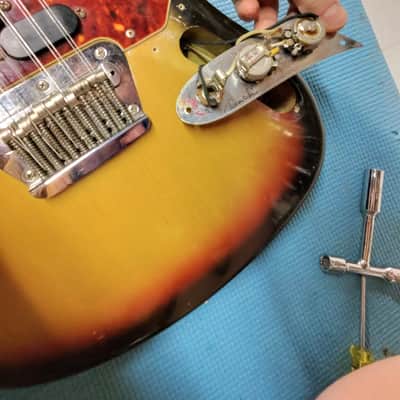 1966 Fender Electric XII - Sunburst w/ OHSC - All Original image 20