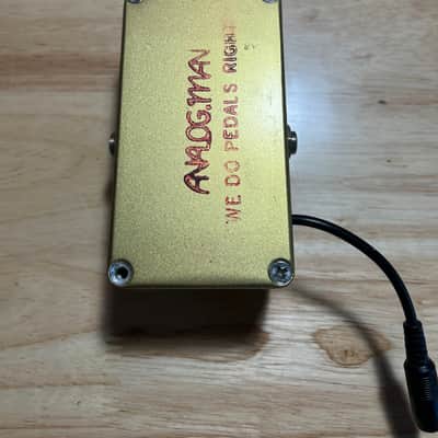 Analogman Sun Face TI-UK Germanium Fuzz with Sun Dial Knob 2008 - 2017 - Gold image 2