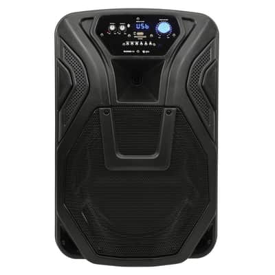 QTX Busker-12 Portable PA System with 2 x VHF Wireless Microphones image 3