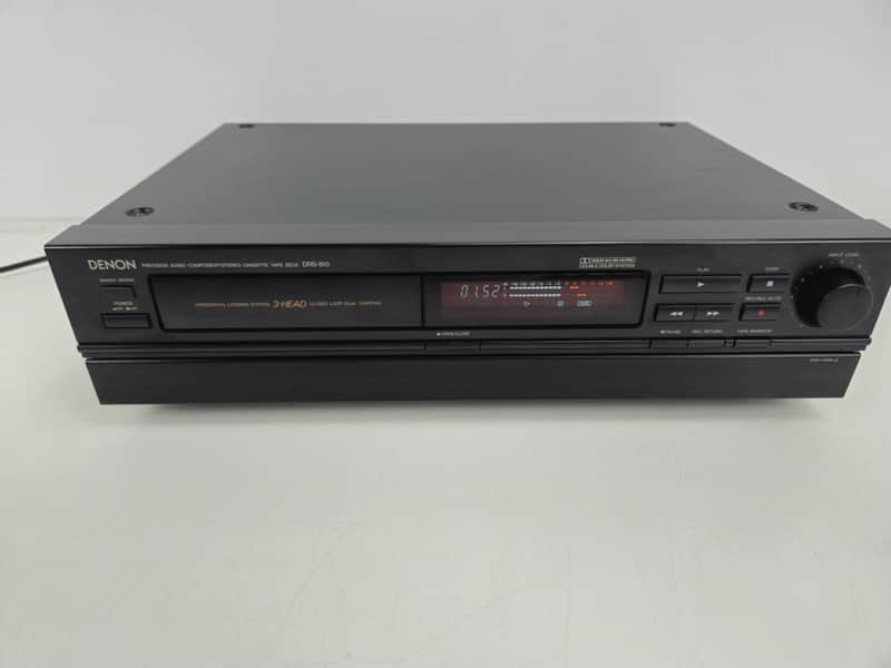 Denon - DRS-810 - Stereo 3 Head Cassette Deck - Horizontal Loading image 1