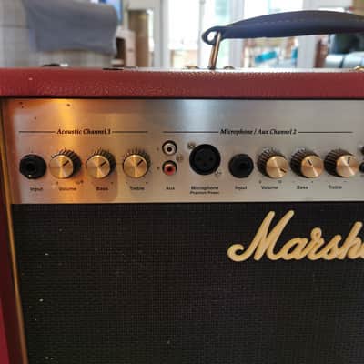 Marshall AS50D 2015 - Dark Red image 4