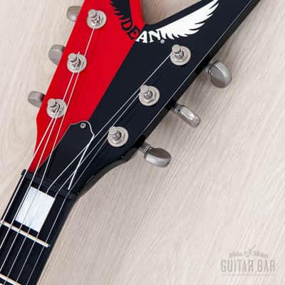 2015 Dean Custom Shop USA Michael Schenker Red Black Flying V, Signed 1 of 50 w/ Case, CoA, Tags image 4