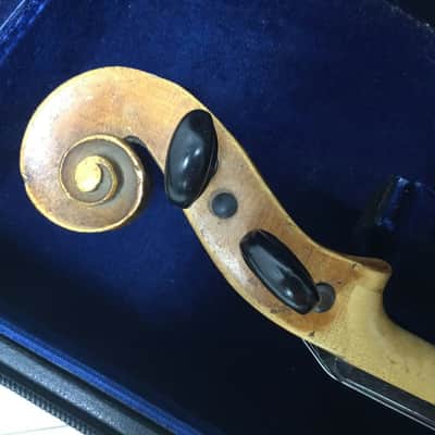 Vintage Paul F Kissner 1923 Rebuilt "Fancy" Violin (4/4) Full Size w/ Case image 7