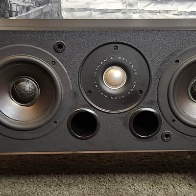 Polk Polk Audio CS350-LS vintage high-performance center channel speaker 90s - Black imagen 2