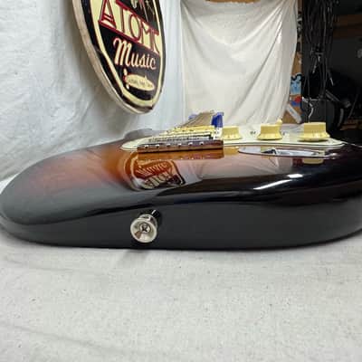 Fender American Professional Stratocaster HSS Shawbucker Guitar 2016 - 3-Color Sunburst / Maple Neck image 16