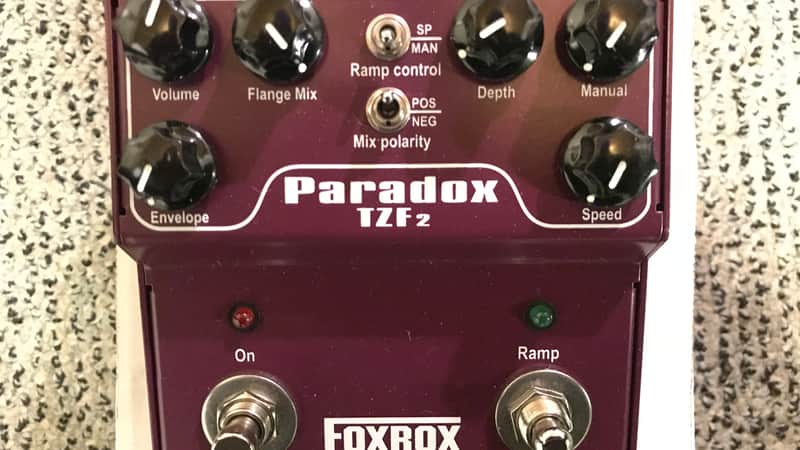 Foxrox Electronics Paradox TZF2 Flanger | Reverb