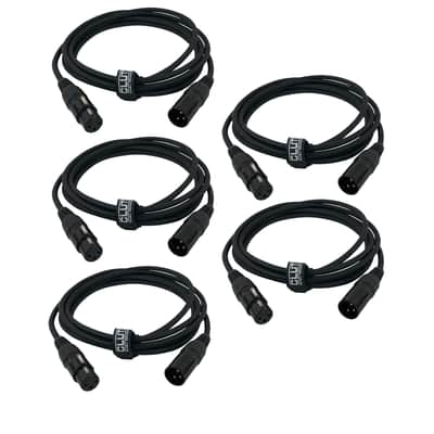 10FT Sure-Fit DMX Connecting Cables - 5 Pack image 10