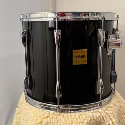 Yamaha RTT-815 Rock Tour Custom 15" x 13" Rack Tom 1990 - Solid Black image 1