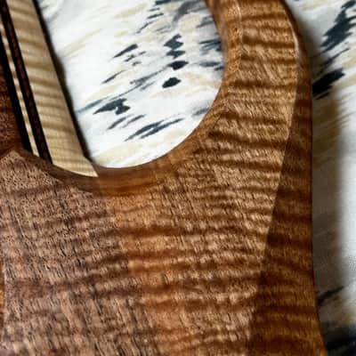 Carillion Polaris 7 Fan Fret - One Piece Old Stock Figured Walnut image 20