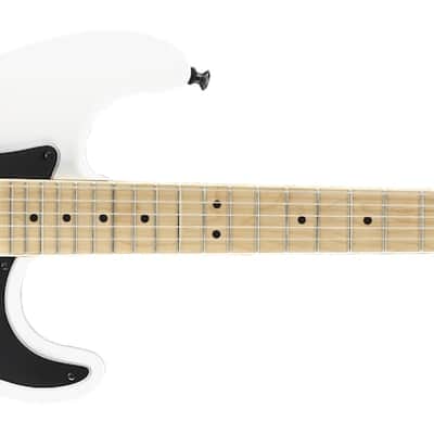 Jackson X Series Signature Adrian Smith SDXM Electric Guitar. Maple FB, Snow White with Black Pickguard image 2