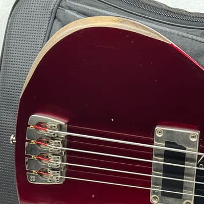 Sandberg Florence 30" Short Scale 4-string Bass with Gig Bag 2020s - Ruby Red image 3