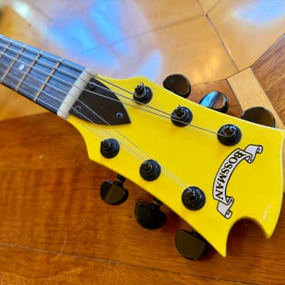 Hard Luck Kings Bossman HLK Kustom Series Yellow Les Paul STYLE USA Single Cut Elec Guitar image 12