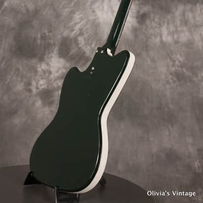 original 1967 Danelectro SLIMLINE DANE B3N 12-string DARK GREEN!!! image 18