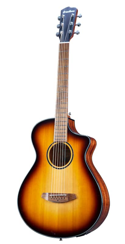 Breedlove Discovery S Concertina Edgeburst CE Red cedar-African mahogany image 1