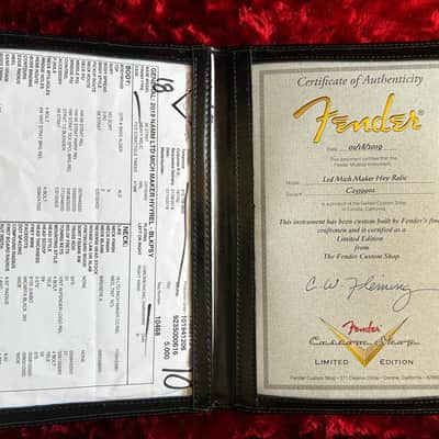 Fender Custom Shop LTD Edition NAMM Mischief Maker Stratocaster Relic image 10