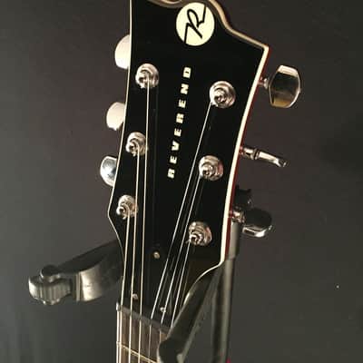 Reverend Sensei HB FM Limited Edition 2016 Trans Black w/Case image 8