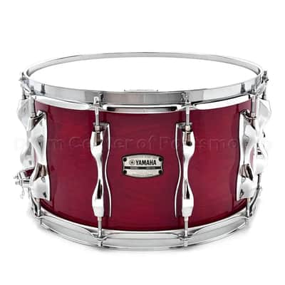 Yamaha Recording Custom Snare Drum 14x8 Red Autumn image 1